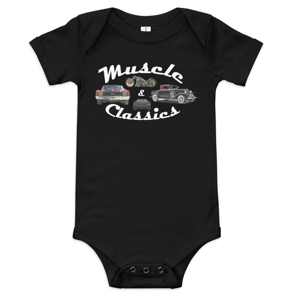 MUSCLE & CLASSICS Baby short sleeve one piece