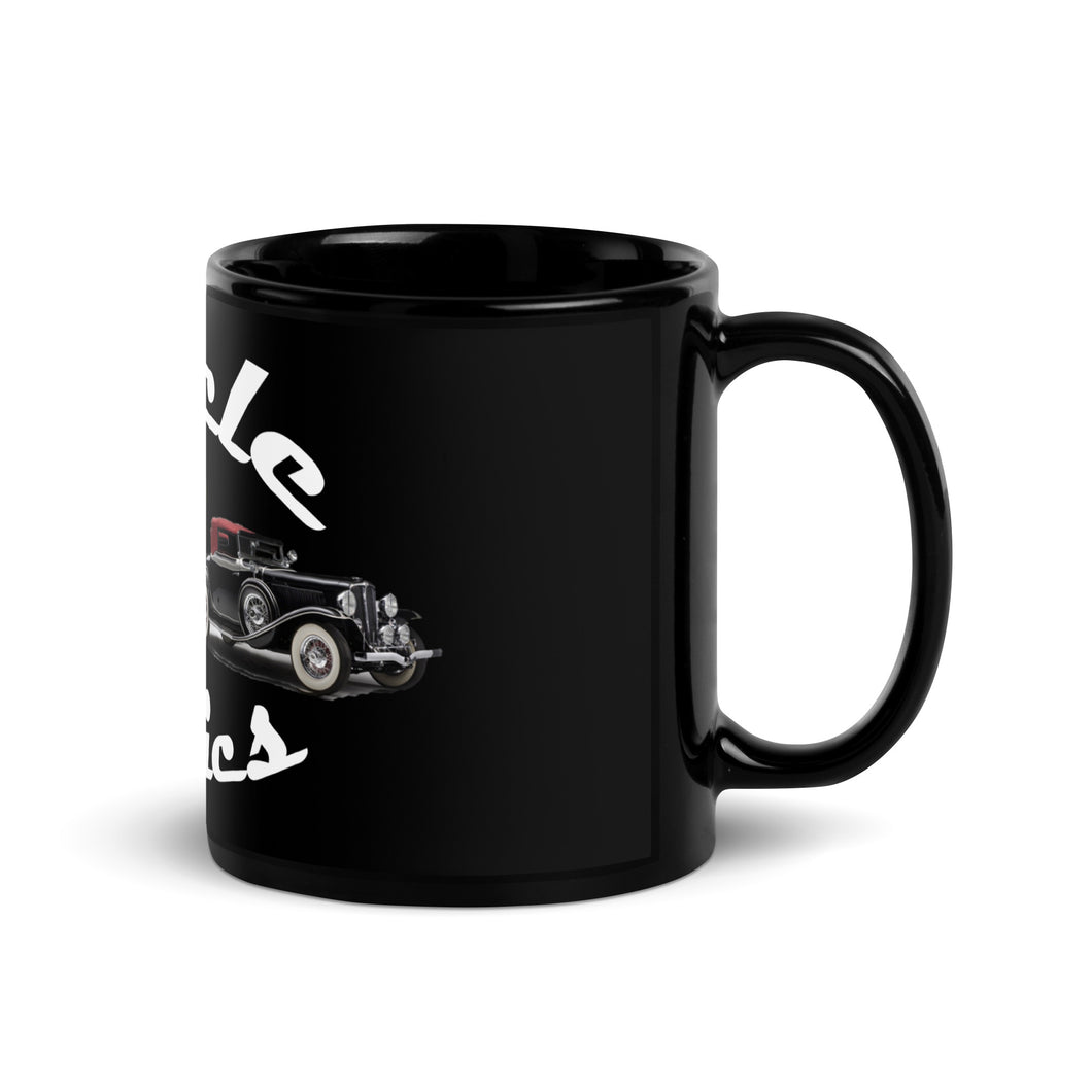 MUSCLE & CLASSICS Black Glossy Mug