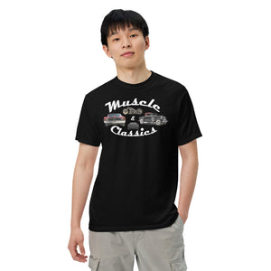 MUSCLE & CLASSICS Men’s garment-dyed heavyweight t-shirt