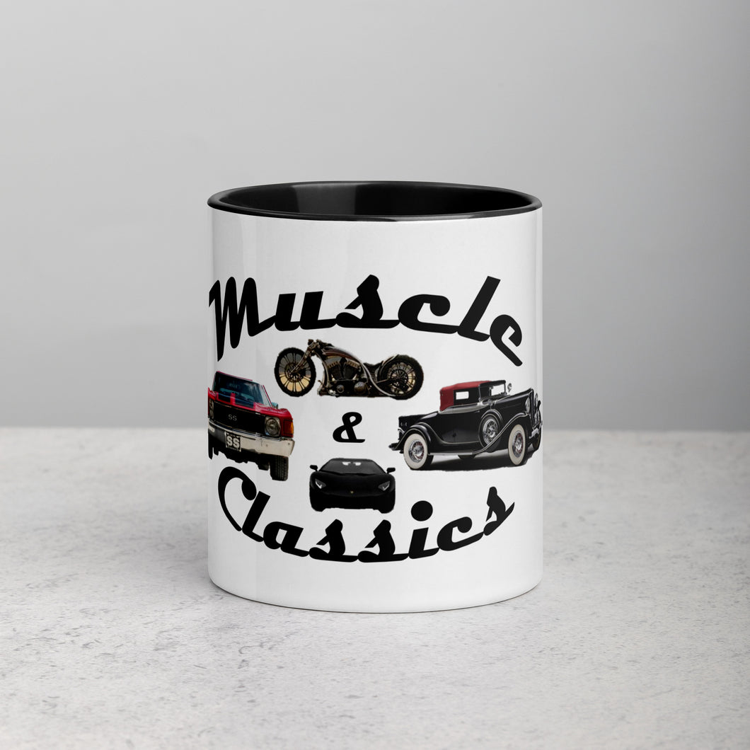 MUSCLE & CLASSICS Mug with Color Inside